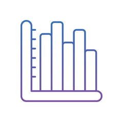 Graph Vector icon