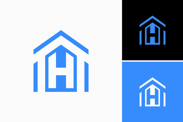 H Home Vector Logo Premium 