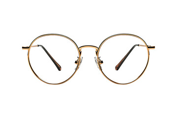 Fancy glasses isolated on transparent background
