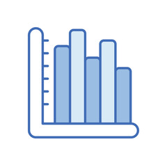 Graph Vector icon