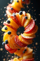 Slice food, food spiral, Eternal Taste Loop, Food in a Time Warp