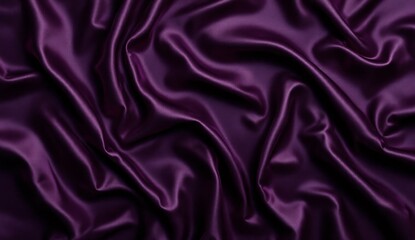 Obraz premium Midnight plum silk fabric texture