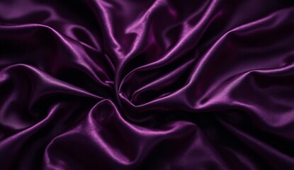 Obraz premium Midnight plum silk fabric texture