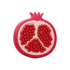 Realistic Pomegranate