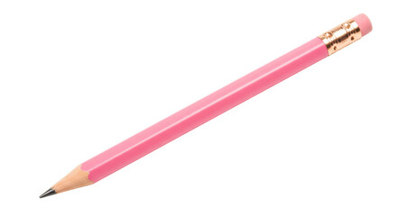 Isolated Pink Pencil