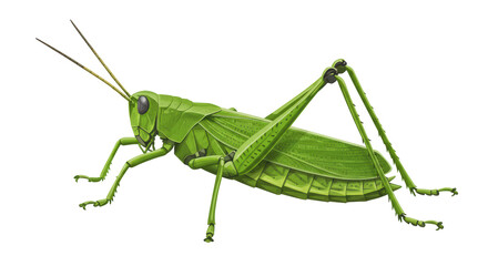 Isolated Grasshopper