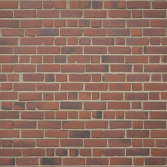 Fototapeta premium Red Brick Wall Texture Seamless Background for Design Projects