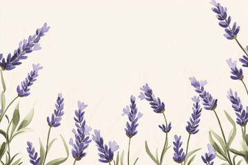 Naklejka premium floral background with blue flowers