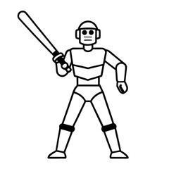 baseball player with bat