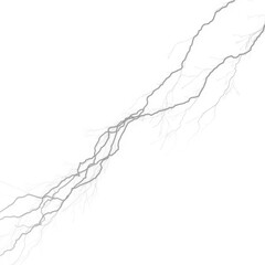 barbed wire isolated on white