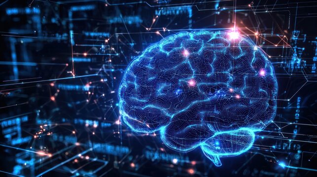 conscious mortgage loan officer overseeing digital loan processes with neural interface tools