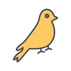 Sparrow Vector Icon