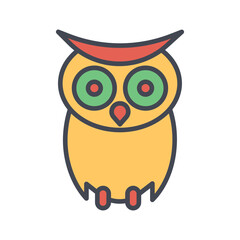 Owl Vector Icon