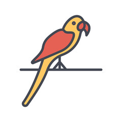 Parrot Vector Icon