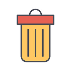 Trash Can Vector Icon
