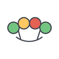 Knuckle Duster Vector Icon