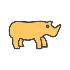 Rhino Vector Icon