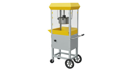 Isolated Popcorn Machine