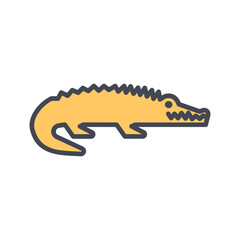 Crocodile Vector Icon