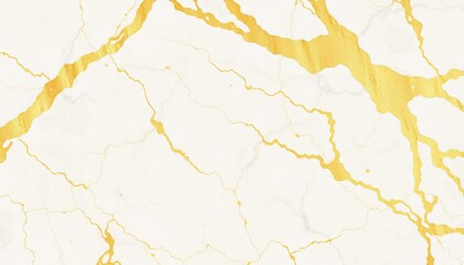 Fototapeta premium Elegant seamless white and gold marble texture, ideal for luxurious backgrounds, glitter, detail