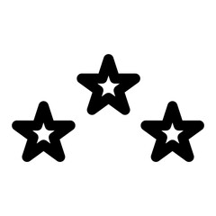 Three star icon