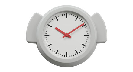Isolated Wall Clock