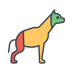 Hyena Vector Icon