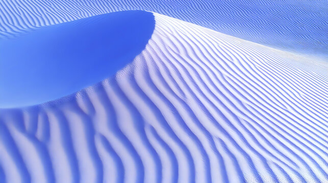 Abstract blue sand dune texture background image