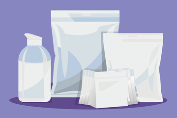 Various White Packaging Mockups for Product Design