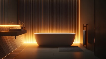 A minimalist dark surface featuring subtle glowing lines and geometric patterns, designed to enhance product focus and display.