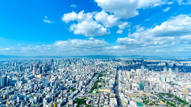 大阪風景・ドローン撮影イメージ