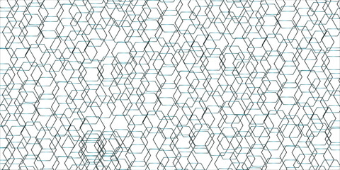 Abstract template with geometric pattern for backdrop layout design in oriental style. 
Vector seamless pattern with hexagon square cube geometric pattern shapes grid metal element texture.