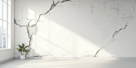 Cracked Wall Interior