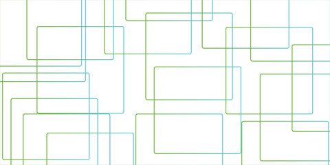 Abstract colorful geometric pattern square and random lines. Glowing Futuristic technology geometric concept.Geometric seamless lines with blue transparent material and square.