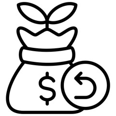 Investment Return Icon