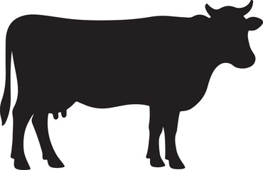 cow silhouette
