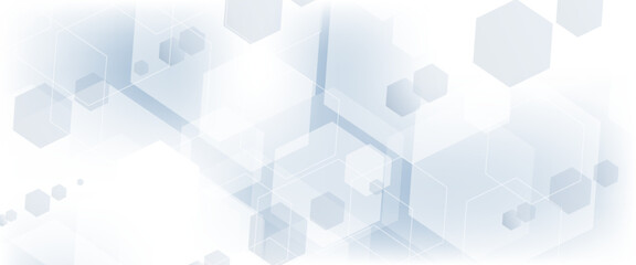 Abstract hexagon background. Technology poligonal design. Digital futuristic minimalism. vector illustration