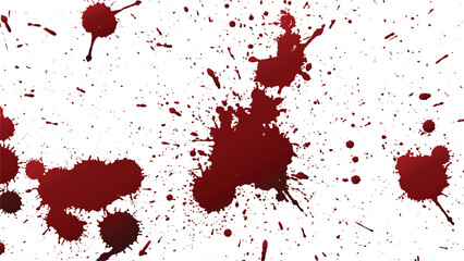 Blood splatter vector design