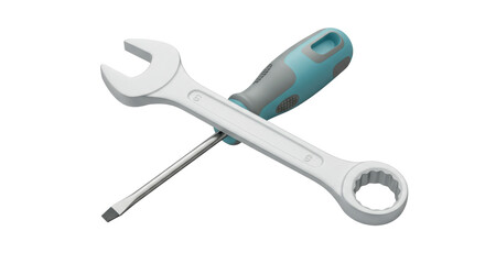 Isolated Wrench and Screwdriver