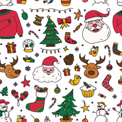 Christmas pattern vector design