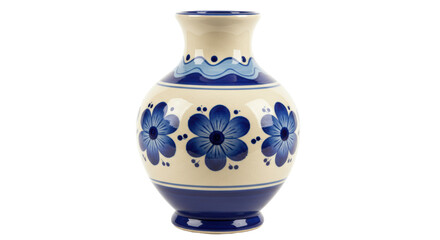 Isolated Decorated Vase