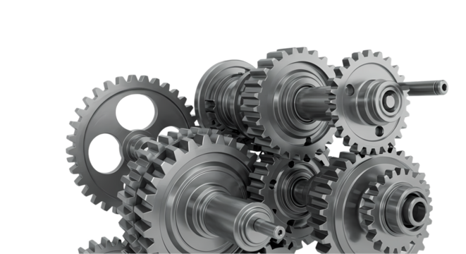 Gears: Mechanical Gear System Components - Powered by Adobe