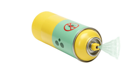 Isolated Aerosol Spray Can