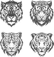 Tiger drawing logo