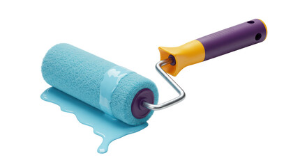 Isolated Paint Roller
