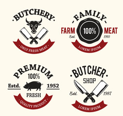Fototapeta premium vintage badges logo drawing vector design