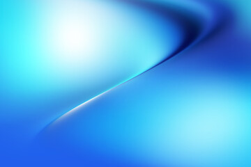 Modern bright abstract wave gradient blue background blurred colorful neon color flow trendy hologram effect graphics futuristic design for pattern banner web technology digital backdrop poster