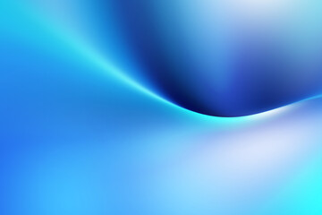Modern bright abstract wave gradient blue background blurred colorful neon color flow trendy hologram effect graphics futuristic design for pattern banner web technology digital backdrop poster