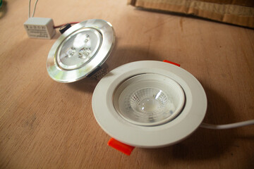 Indonesia, May 12 2025, Discover sleek downlight options perfect for a minimalist TV backdrop....