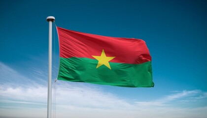 Burkina Faso  national flag